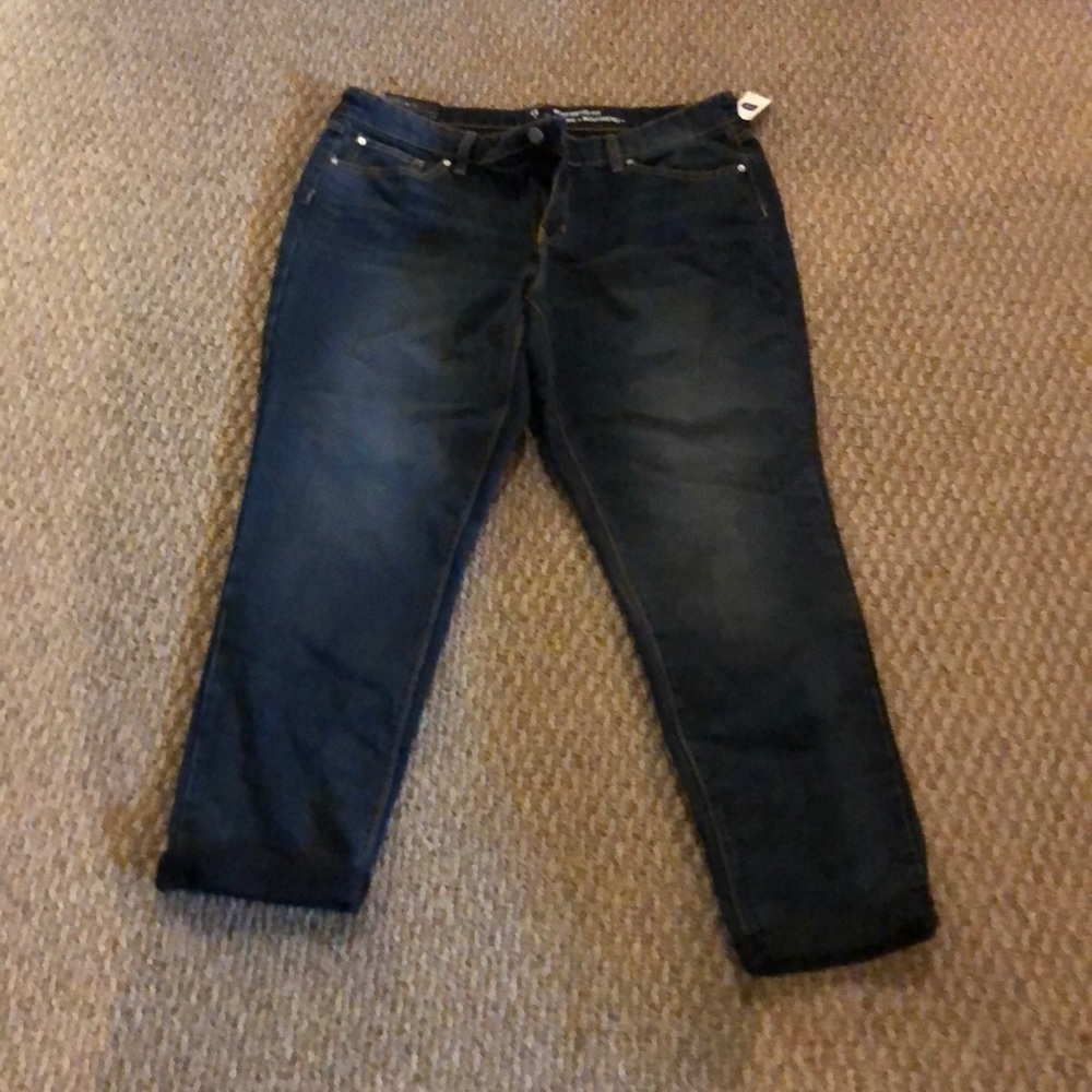 Cropped jeans